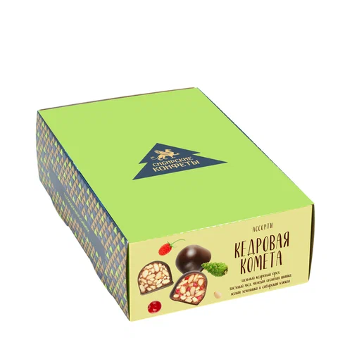  Кедровая комета Ассорти (9429) (классика, клюква, шишка, земляника), 540г   в Темрюке