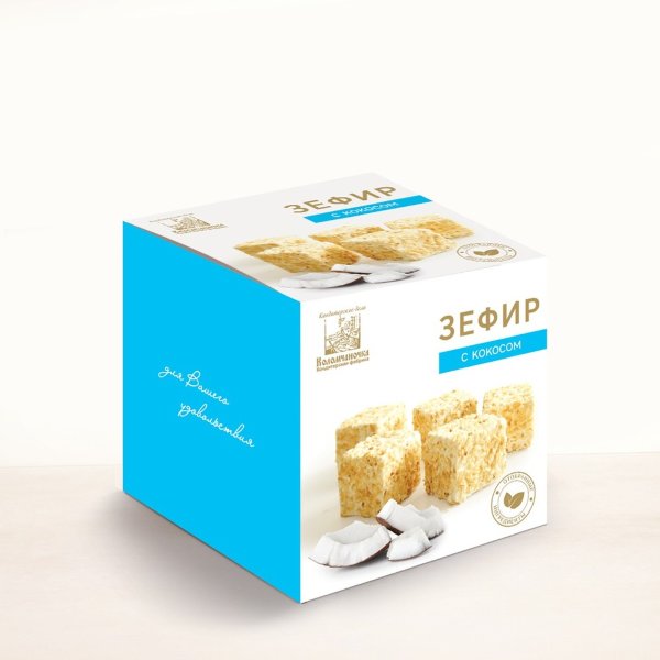 №2 Зефир с кокосом 180г  в Темрюке