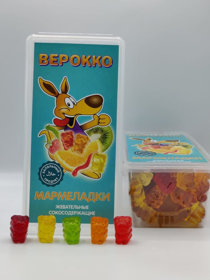  Жевательный мармелад Мишки фруктовые, 250г   в Темрюке