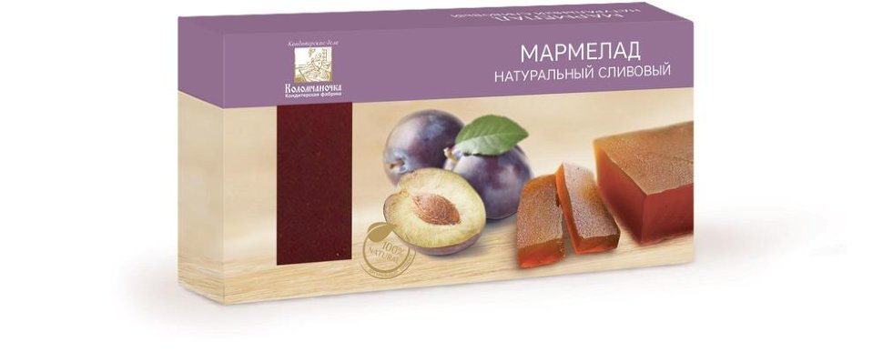  Мармелад пластовый 210г сливовый  в Темрюке