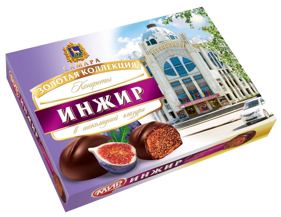  КФ МИР Инжир в шоколадной глазури 160г в Темрюке