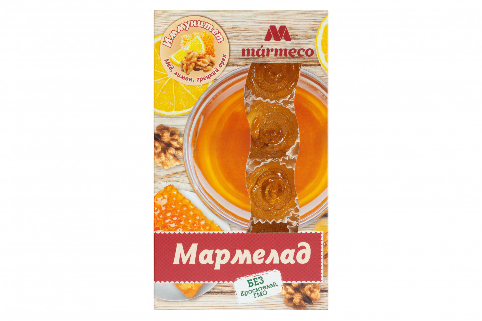 Мармелад "Иммунитет"  Мёд, лимон, грецкий орех, 180г  в Темрюке
